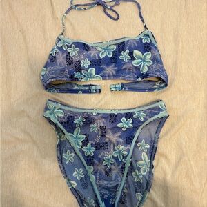 Vintage Swimsuit Bikini Set